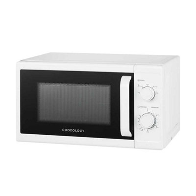 Cookology 800W Microwave 20L Manual Control Freestanding