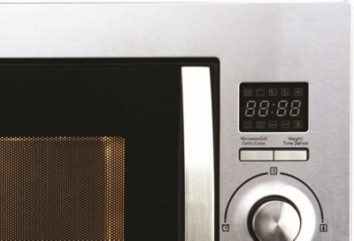 Cookology 900W Built-in Microwave 25L Integrated Design - BMOG25LIXH Stainless Steel