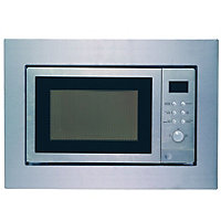 Cookology BIM25LWO 25L Integrated Microwave & Grill, 45CM High
