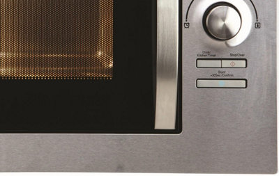Cookology BMOG25LIXH 25L Integrated Combination Microwave - Stainless Steel