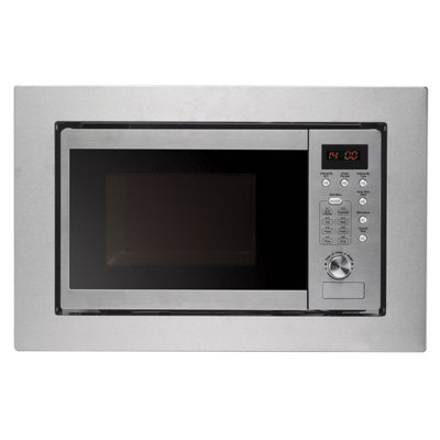 Cookology Built-in 800W Microwave with 20L Capacity Integrated Design - IM20LSS Stainless Steel