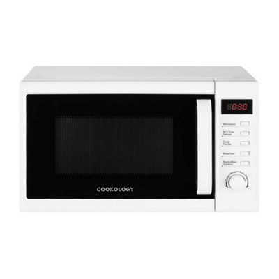 Cookology CFSDI20LWH Freestanding 20L Digital Microwave White