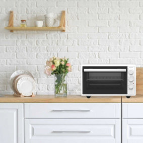 Cookology CMO37WH 37 Litre Mini Oven in White