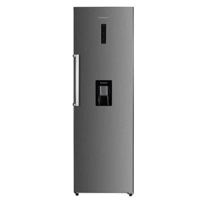 Cookology CTFRWD359X 356L Tall Larder Fridge, Inox, Water Dispenser, 4 ...