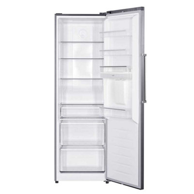 Cookology CTFRWD359X 356L Tall Larder Fridge, Inox, Water Dispenser, 4 ...