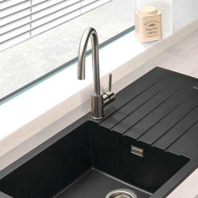 Cookology FLORENCE Mixer Tap for Kitchen with Single Side Lever ...