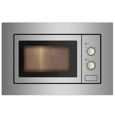 Cookology IM17LSS 17L Integrated Microwave in Stainless Steel