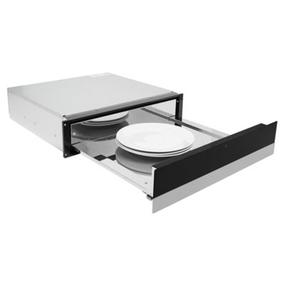 Cookology Warming Drawer (W)59.5cm Built-In 22L Capacity - CWD14 Stainless Steel