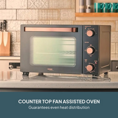 Cooks Professional 28L Mini Oven - Electric Multifunction Countertop ...