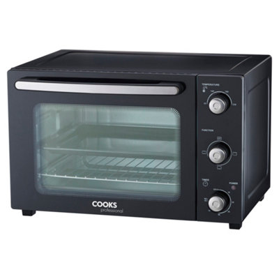 Cooks Professional 34L Mini Oven - Electric Multifunction Countertop ...