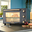 Cooks Professional 34L Mini Oven Grill Tabletop Counter Top Multi Fuction Cooker Black & Copper