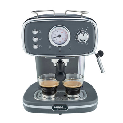 Cooks professional hotsell espresso machine