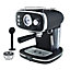 Cooks Professional Coffee Machine Espresso Maker Caffé Barista Pro 15-Bar Pump Frothing Wand Cappuccino Latte