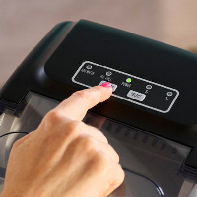 Cooks Professional Compact Ice Maker with Scoop & 1.3L Tank ...