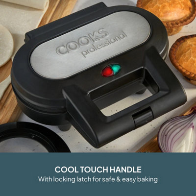 Cooks Professional Deep Fill Pie Maker with Crimping Edge, Pastry ...