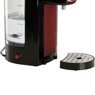 Cooks Professional Digital Hot Water Dispenser Instant Kettle Fast Boil Energy Saving 2600W 2.5L   Black & Red