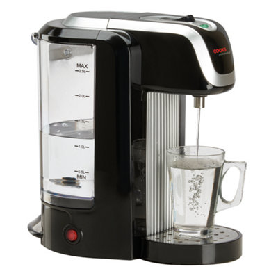 Cooks Professional Digital Hot Water Dispenser Instant Kettle Fast Boil Energy Saving 2600W 2.5L   Black & Silver