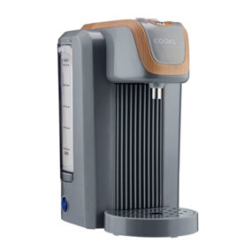 Cooks Professional Digital Hot Water Dispenser Instant Kettle Fast Boil Energy Saving 2600W 2.5L  Nordic Grey