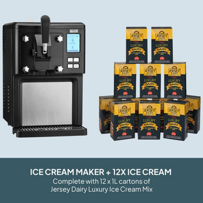 Cooks Professional Digital Luxury Soft Serve Ice Cream Maker 1.5L with ...