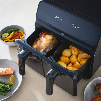 Alivio 9L Double Basket Air Fryer