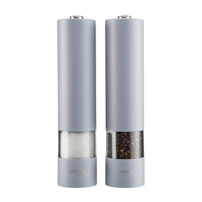 Cooks Professional Electric Salt and Pepper Mill Set - Automatic ...