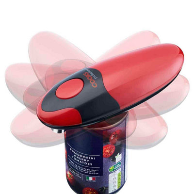 Electric Tin Can Opener Automatic One Touch Battery Operated Cooks  Professional