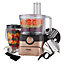 Cooks Professional Food Processor Blender Chopper Grater 3.5L Compact 1000W Rose Gold & Black