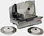 Cooks Professional Food Slicer with Three Blades - G2868