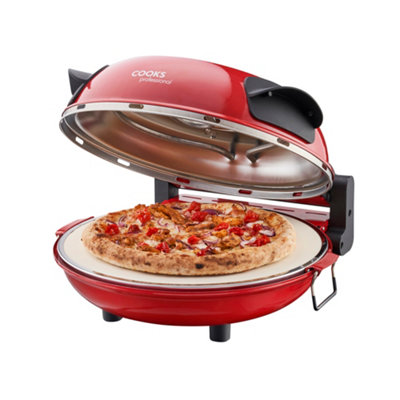 Pizza Maker & Grill 30 cm, Adjustable temperature control