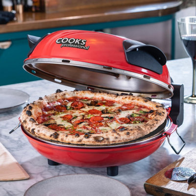 Pizza Maker & Grill 30 cm, Adjustable temperature control