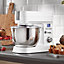 Cooks Professional Multi function 1200W Stand Mixers   White