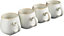 Cooks Professional Nordic Stoneware Mugs 350ml Reactive Glaze Set of 4