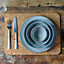 Cooks Professional Nordic Stoneware Set of 4   Dinner Plates