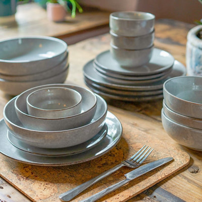 Cooks Professional Nordic Stoneware Set of 4   Pasta Bowls