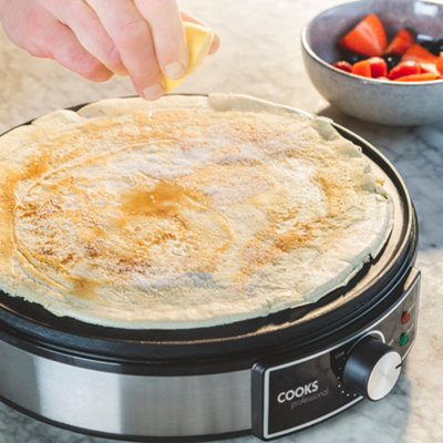 Crepe Maker Hot Plate None Stick Omelette Pancake Machine 30cm Diameter