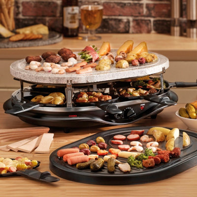 Electric raclette clearance grill