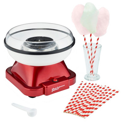 Cooks Professional Retro Edition Candy Floss Maker with Sticks ...
