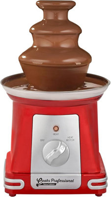 Cooks Professional Retro Edition Electric 3 Tier Chocolate Fountain ...