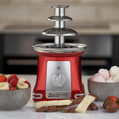 Cooks Professional Retro Edition Electric 3 Tier Chocolate Fountain ...