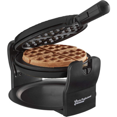 Cooks Professional Rotary Waffle Maker Machine 920W with Non-Stick ...