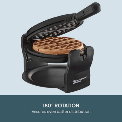 Cooks Professional Rotary Waffle Maker Machine 920W with Non-Stick ...