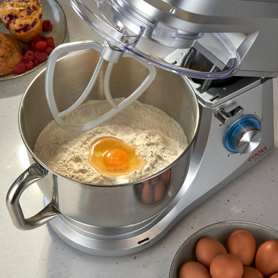Cooks Professional Stand Mixer 1200W with 6 Speeds, Pulse & 7L S-Steel ...