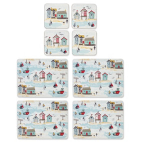 Cooksmart Beside the Seaside Placemats and Coasters