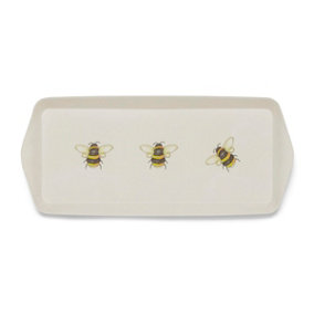 Cooksmart Bumble Bees Bamboo Tray Small