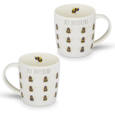 Cuscino Sedile Per Sedia Cooksmart Bumble Bees | Morbido E Reversibile | Per Uso Interno/Esterno