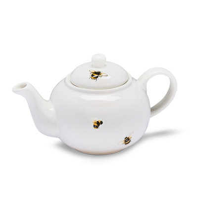 Cooksmart Bumble Bees Design Tea Pot | DIY at B&Q