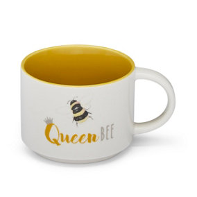 Cooksmart Bumble Bees Queen Bee Stacking Mug