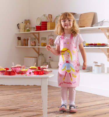 Cooksmart Children's PVC Apron Pink Fairy