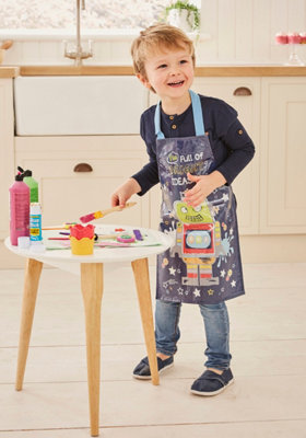 Cooksmart Kids PVC Apron Robot