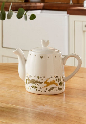 Cooksmart Woodland Wildlife Design Teapot